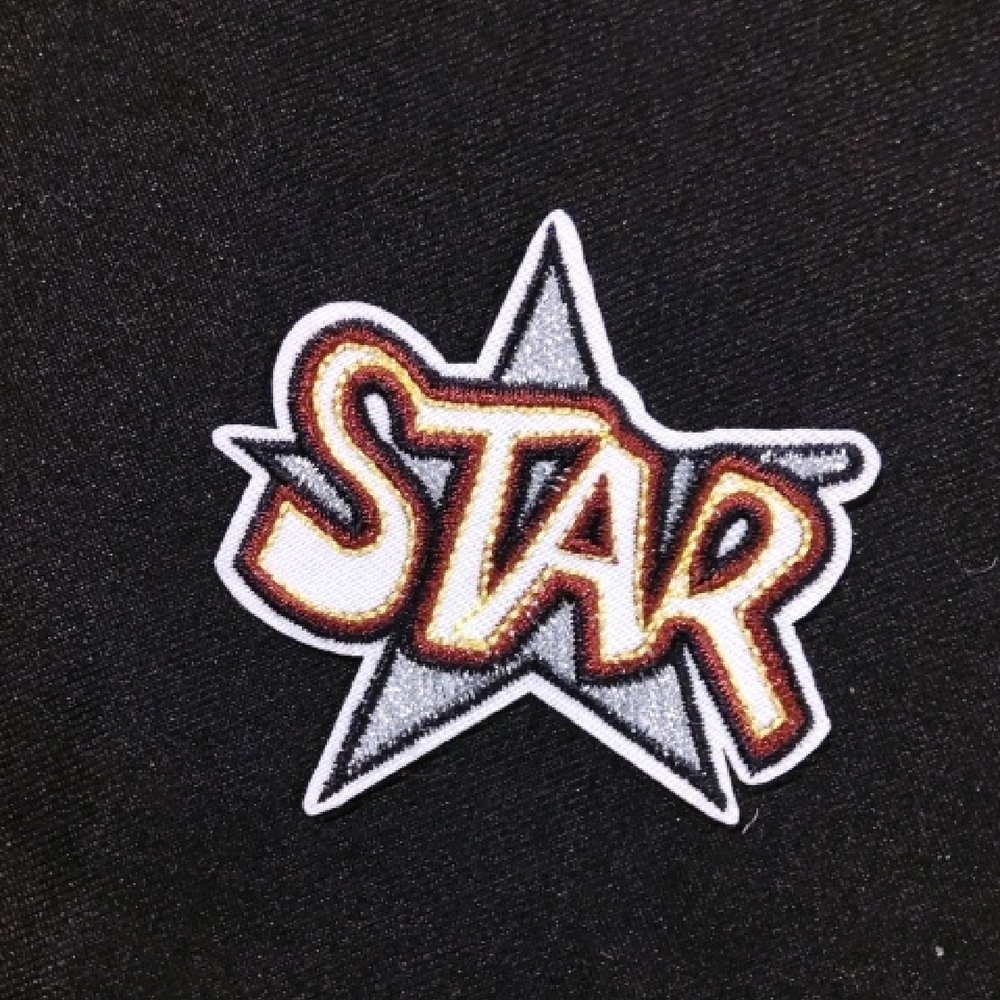 Sparkly Star Patch Iron On